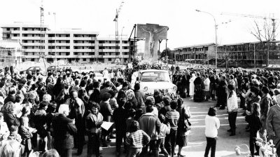 Arrivo del Crocifisso - Anno 1975