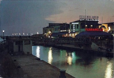 Passerella sul molo - Anni '80