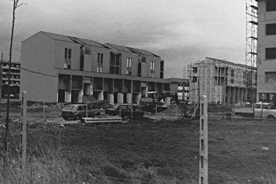 Quartiere Lenci in costruzione - Anni '80