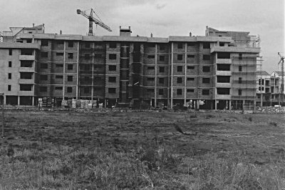 Quartiere Lenci in costruzione - Anni '80