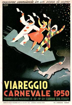 Carnevale di Viareggio 1950