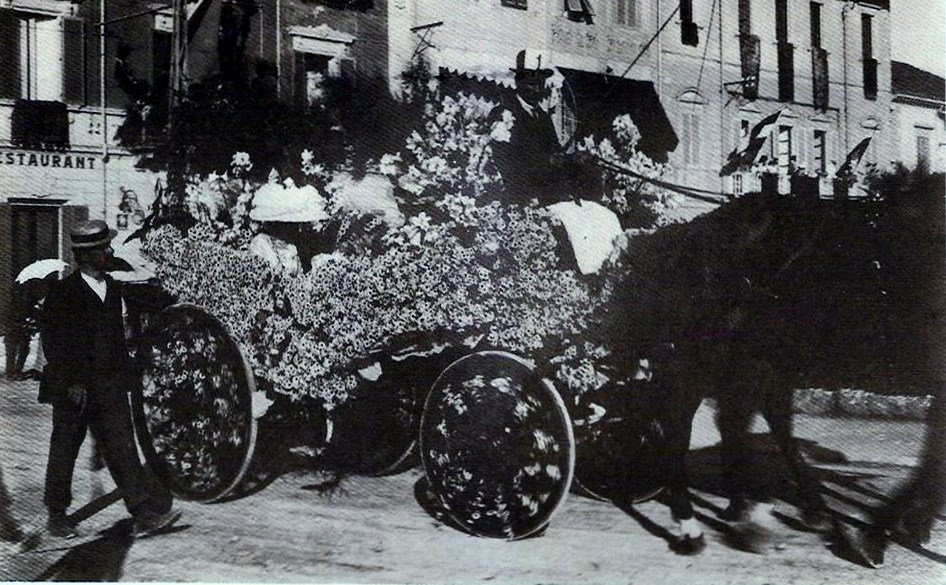 I quattro mori di Regia Marina Dist - Carri piccoli - Carnevale di Viareggio 1883