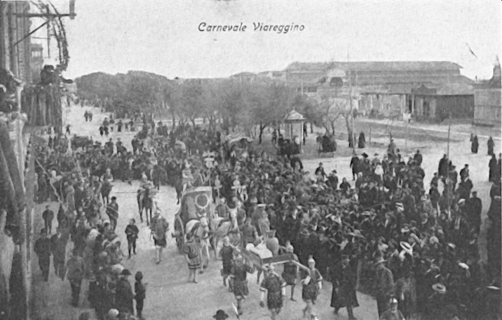 Il trionfo di Giulio Cesare di  - Carri piccoli - Carnevale di Viareggio 1905