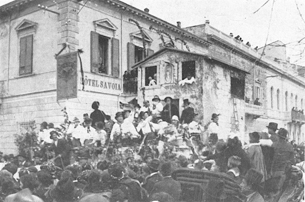 Le nozze di Tonin di Burio di Giuseppe Giorgi - Carri piccoli - Carnevale di Viareggio 1921