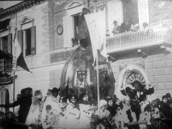 Il trionfo di Tonin di Burio di Giampiero Giorgi - Carri grandi - Carnevale di Viareggio 1923