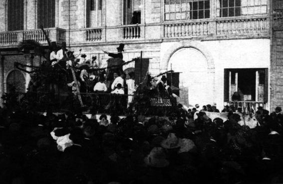 La banda di Chiasso di  - Carri grandi - Carnevale di Viareggio 1923