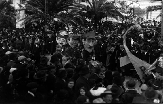 Giro del mondo a bordo di una tartaruga e una chiocciola di  - Mascherate di Gruppo - Carnevale di Viareggio 1924