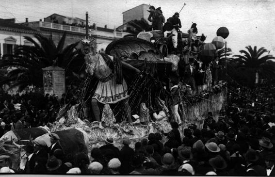 Nizza a Viareggio di Raffaello Giannini - Carri grandi - Carnevale di Viareggio 1924