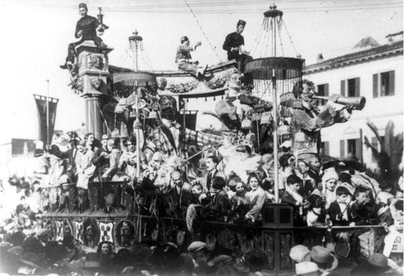 Musica eletta di Raffaello Giannini - Carri grandi - Carnevale di Viareggio 1925