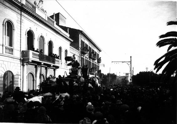 Sua Maesta il carnevale a Viareggio di Spartaco Di Ciolo - Carri grandi - Carnevale di Viareggio 1925
