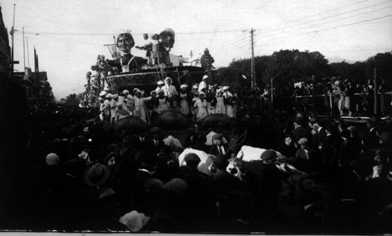 Il tortello di Guido Baroni - Carri grandi - Carnevale di Viareggio 1926