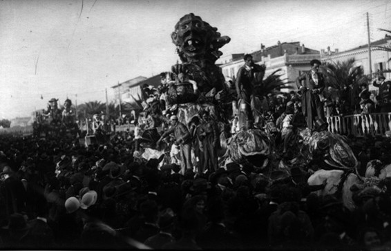 Le pesciaie al carnevale di Alfredo Catarsini - Carri grandi - Carnevale di Viareggio 1926