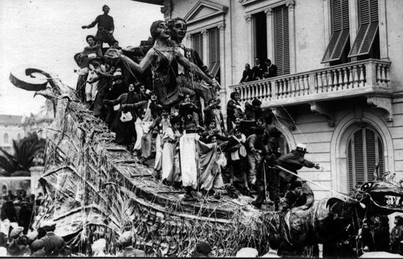 Il trionfo della danza di Mario Romani - Carri grandi - Carnevale di Viareggio 1927