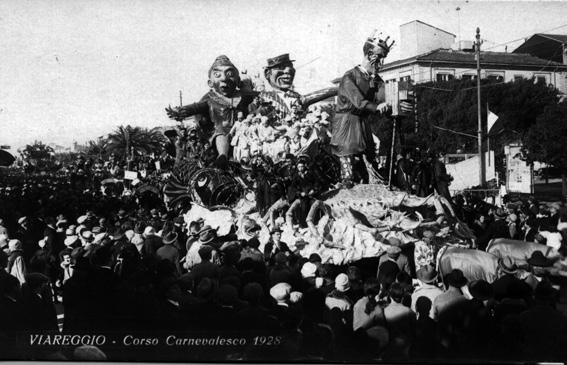 Carnevale film di Monti e Petri - Carri grandi - Carnevale di Viareggio 1928