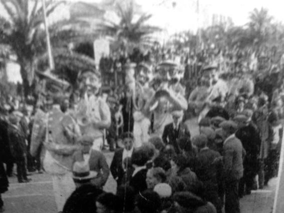 Musica in carnevale di Bancheri - Mascherate di Gruppo - Carnevale di Viareggio 1928