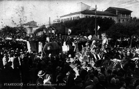 Ospiti al carnevale di  - Mascherate di Gruppo - Carnevale di Viareggio 1928