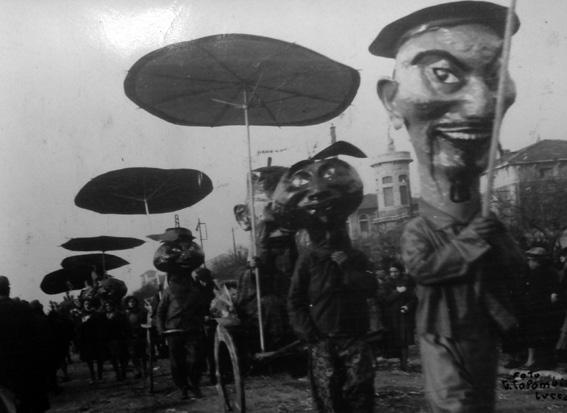 I Mandarini di Carlo Bergamini - Mascherate di Gruppo - Carnevale di Viareggio 1929