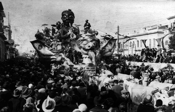 Fantasia di carnevale di Michele Pescaglini - Carri grandi - Carnevale di Viareggio 1930