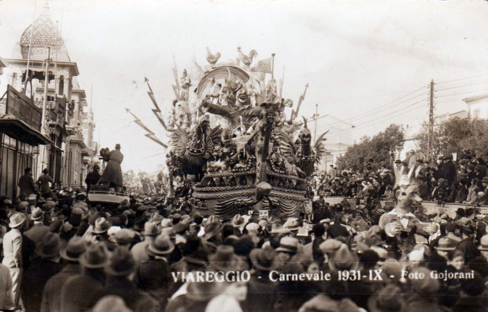 L’arca del carnevale di Michele Pardini - Carri piccoli - Carnevale di Viareggio 1931