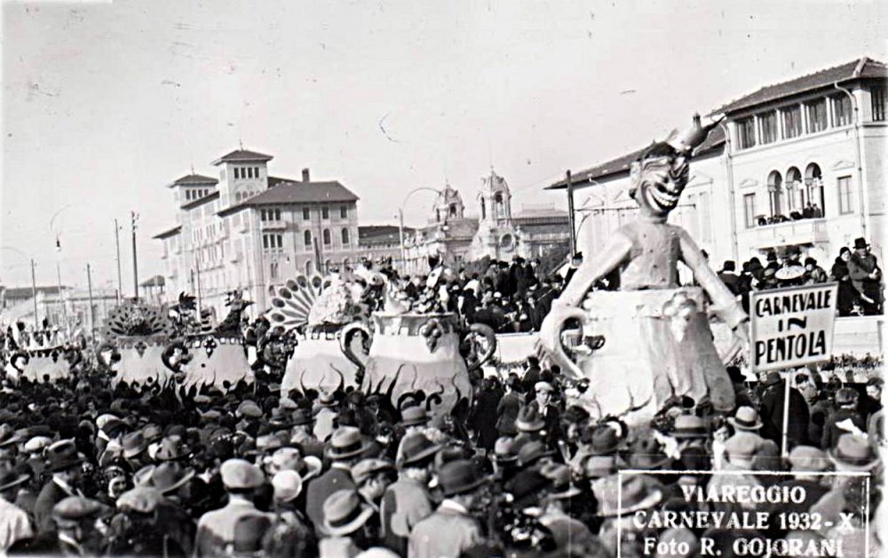 Carnevale in pentola di Libero Loni - Mascherate di Gruppo - Carnevale di Viareggio 1932