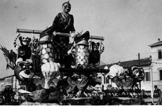 Giocattolo carnevalesco di Enrico Lubrano - Carri piccoli - Carnevale di Viareggio 1932