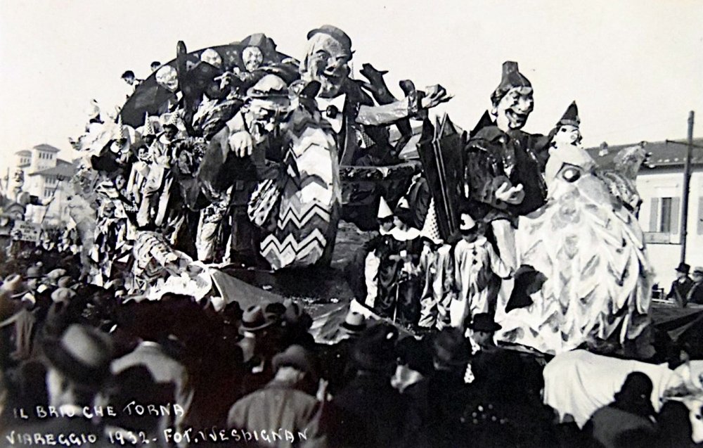 Il brio che torna di Guido Baroni e Giuseppe Francesconi - Carri piccoli - Carnevale di Viareggio 1932