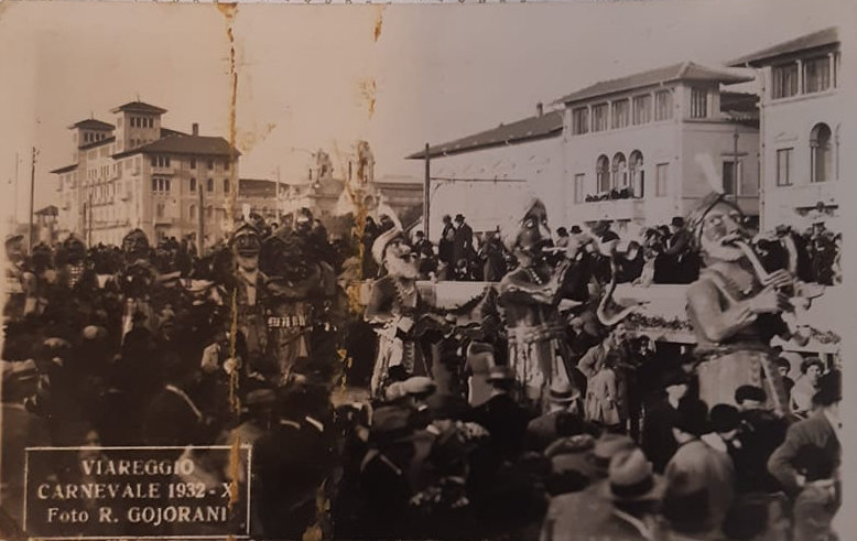 Incantatori di serpenti di Armando Ramacciotti - Mascherate di Gruppo - Carnevale di Viareggio 1932