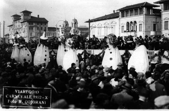 Nasce la vita allegra di Angelo Morescalchi - Mascherate di Gruppo - Carnevale di Viareggio 1932