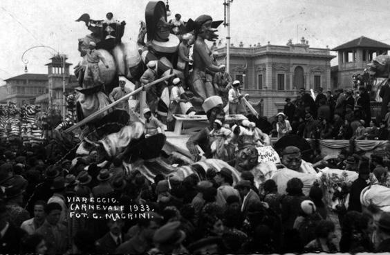 Avventure marine di Enrico Lubrano e Alighiero Cattani - Carri piccoli - Carnevale di Viareggio 1933