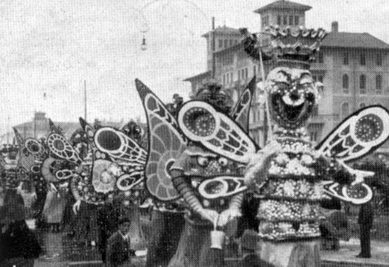 Carnevale in primavera di Danilo Di Prete - Mascherate di Gruppo - Carnevale di Viareggio 1933