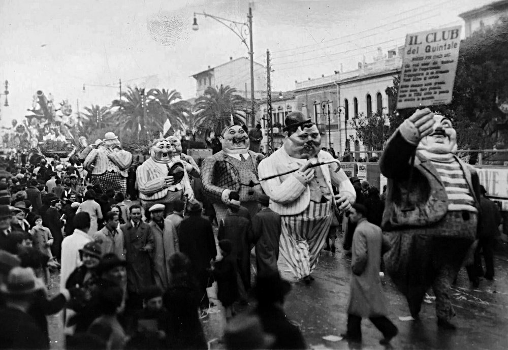 Il club del quintale di Alfredo Morescalchi - Mascherate di Gruppo - Carnevale di Viareggio 1934