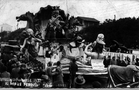 Il mare perduto di Dopolavoro Pisa - Altri Carri - Carnevale di Viareggio 1934