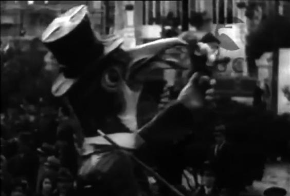 L oca e i pinguini di Raffaello Raffaelli - Mascherate di Gruppo - Carnevale di Viareggio 1934