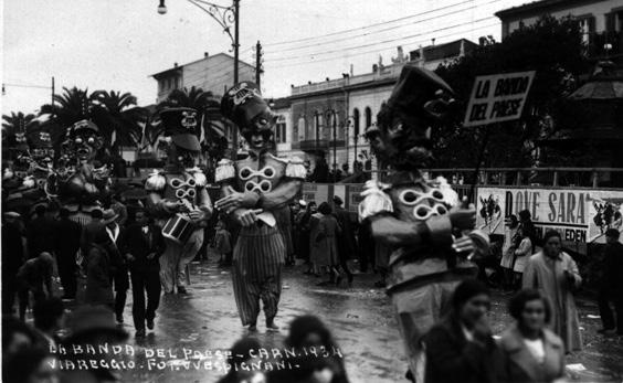 La banda del paese di Mario Cardosi - Mascherate di Gruppo - Carnevale di Viareggio 1934