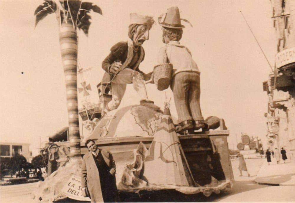 La scoperta dell’America di Dopolavoro Lucca - Altri Carri - Carnevale di Viareggio 1934