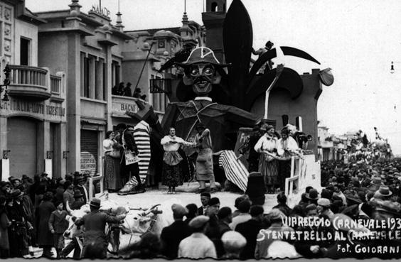 Stenterello di Dopolavoro Firenze - Altri Carri - Carnevale di Viareggio 1934