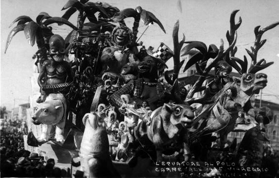 L’Equatore al Polo di Michele Pardini - Carri grandi - Carnevale di Viareggio 1935