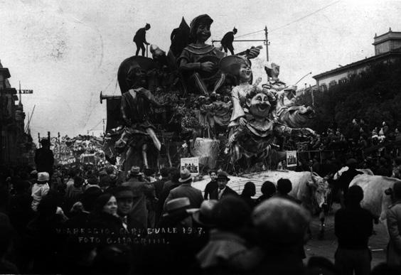 Dal Decamerone di Guido Lippi - Carri grandi - Carnevale di Viareggio 1937