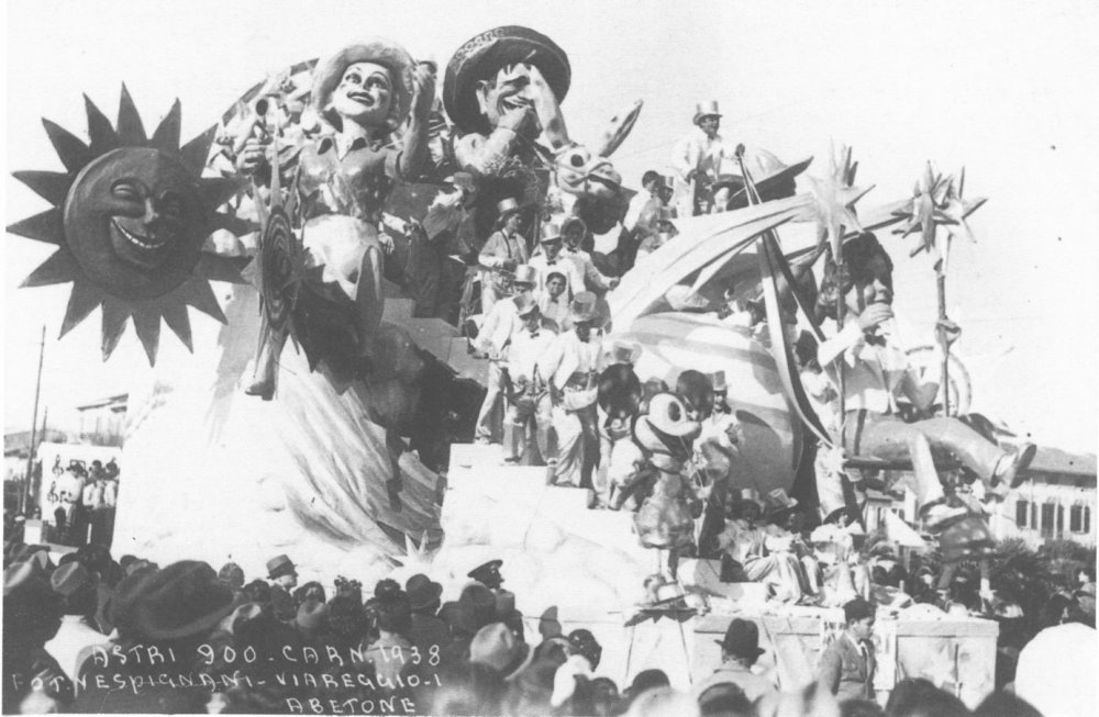 Astri novecento di Guido Lippi - Carri grandi - Carnevale di Viareggio 1938