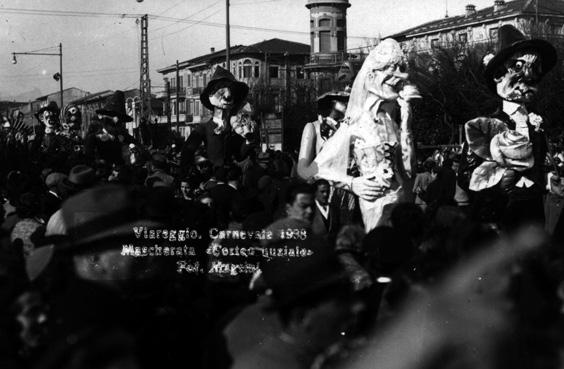 Corteo nunziale di Danilo Di Prete - Mascherate di Gruppo - Carnevale di Viareggio 1938