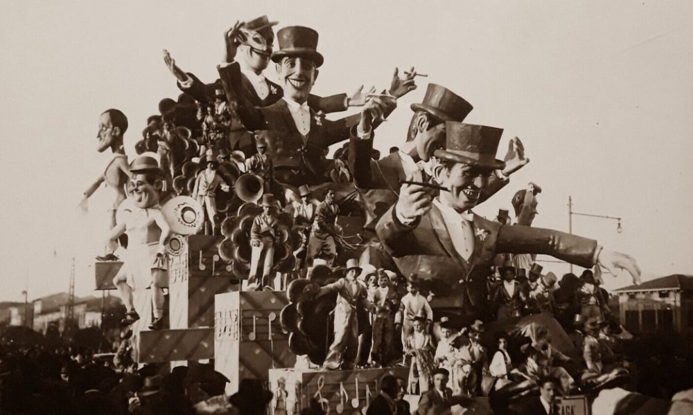 I gagà del cinema di Antonio D’Arliano - Carri grandi - Carnevale di Viareggio 1938