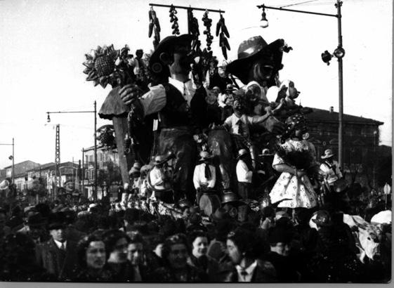 Il linguaggio dei fiori di Angelo Gori - Mascherate di Gruppo - Carnevale di Viareggio 1938