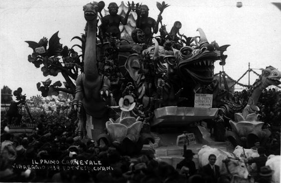 Il primo carnevale di Alfredo e Michele Pardini - Carri grandi - Carnevale di Viareggio 1939