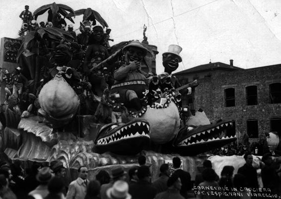 Carnevale in crociera di Guido Lippi - Carri grandi - Carnevale di Viareggio 1940