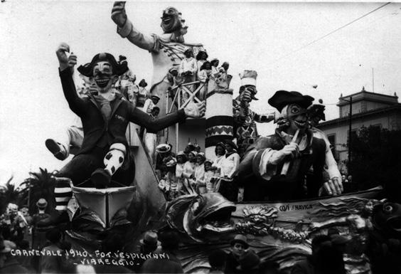 Spettacoli di ieri e di oggi di Umberto Giampieri - Mascherate di Gruppo - Carnevale di Viareggio 1940