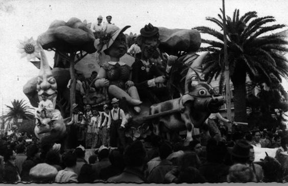 Luna di miele di Eugenio Pardini e Sergio Baroni - Carri grandi - Carnevale di Viareggio 1946