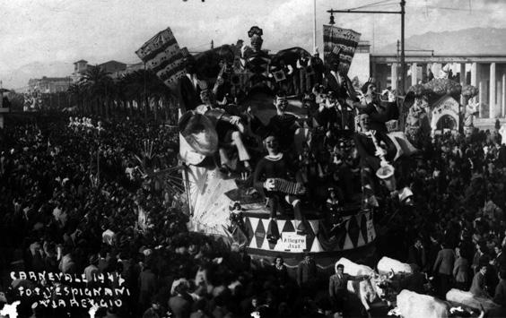 Allegro jazz di Nilo Lenci - Carri piccoli - Carnevale di Viareggio 1947