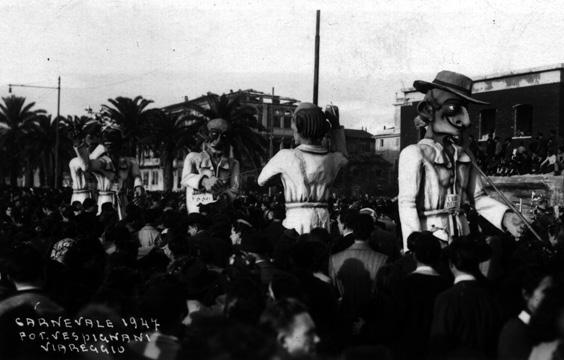 Casa per illusi di Sergio Barsella - Mascherate di Gruppo - Carnevale di Viareggio 1947