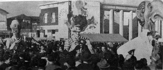 Concorso mondiale di nasi di Arnaldo Galli e Silvano Avanzini - Mascherate di Gruppo - Carnevale di Viareggio 1948