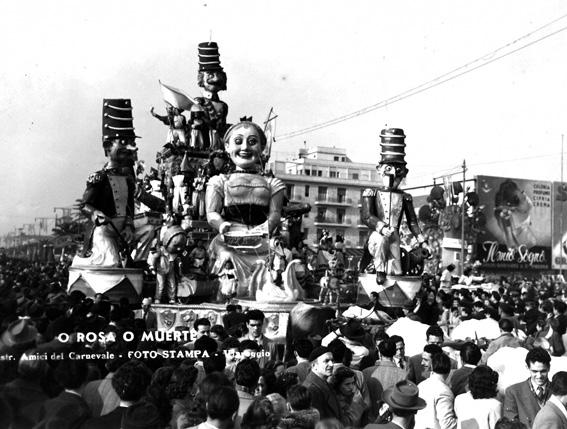 O Rosa o muerte di Bar Alceo - Carri grandi - Carnevale di Viareggio 1949